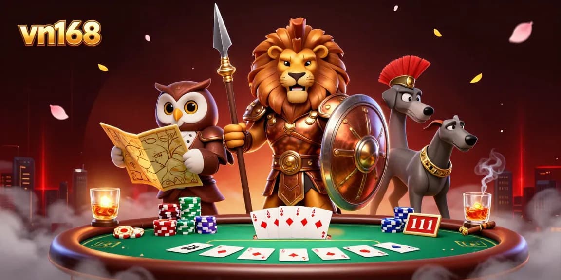 Engage in thrilling gameplay at vn168 with stunning poker elements and dynamic characters.