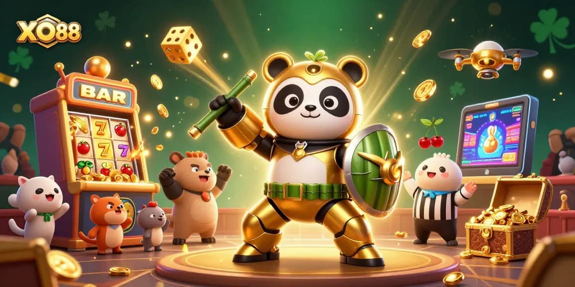 Experience thrilling gaming at XO88 with a dazzling display of slots and exciting casino action!