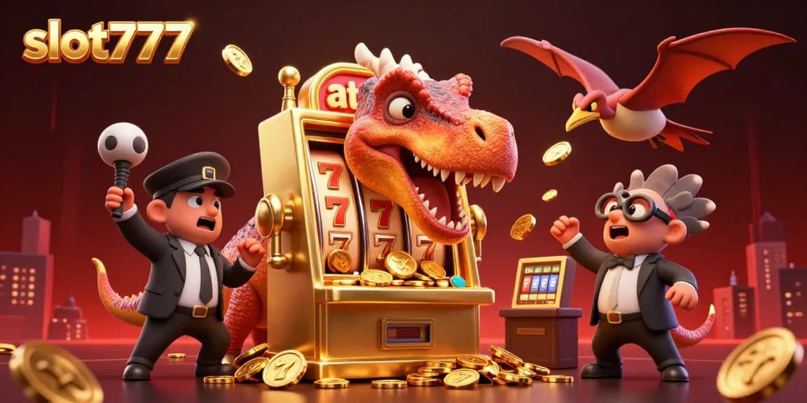 slot777 memicu jackpot dengan pachycephalosaurus dan elemen kasino yang memukau.