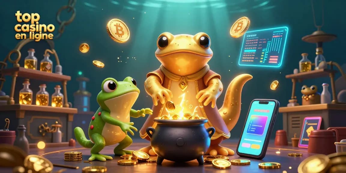 Jouer dans un top casino en ligne en découvrant des symboles d'argent et la magie des jeux de casino.