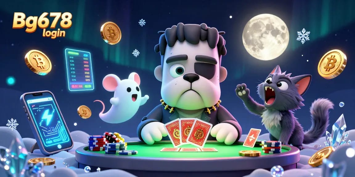 Engage in thrilling gameplay with Bg678 login featuring a spirited 3D casino scene.