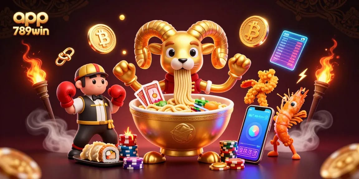 Win big with app 789win in this vibrant casino illustration featuring expert dealers and exciting game elements.