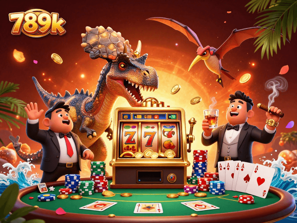 Catch the excitement of 789k as a pachycephalosaurus heads for a jackpot!