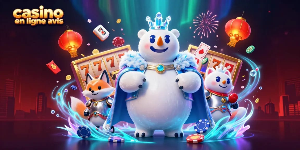 Profitez des jeux au casino en ligne avis avec un roi polaire et son compagnon.