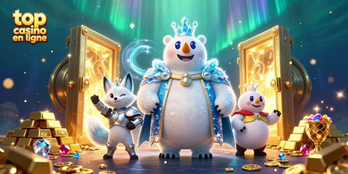 Jouez dans le meilleur top casino en ligne avec des animations captivantes précisant l'or et les joyaux.