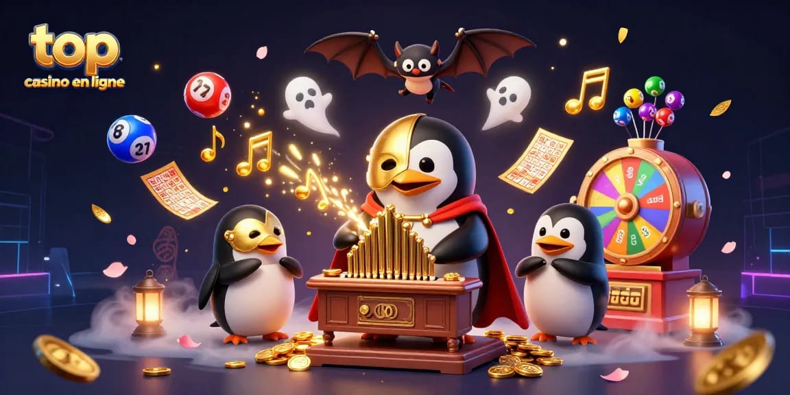 Jouez à des jeux captivants sur le top casino en ligne avec notre illustration dynamique.