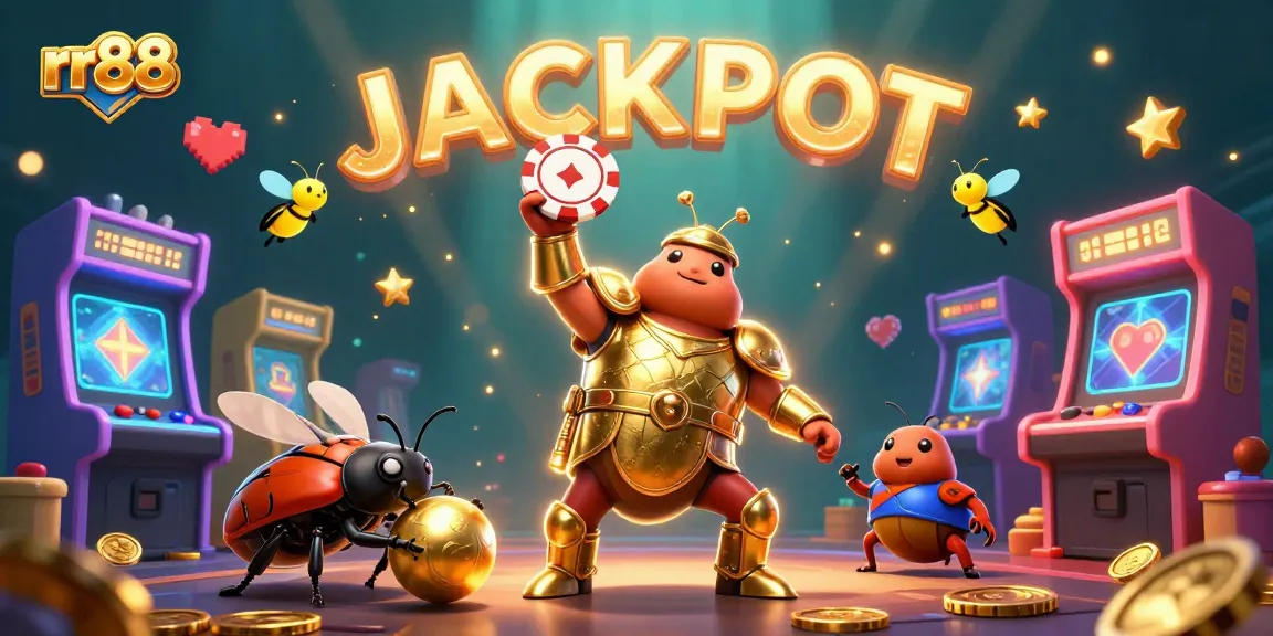 Experience exhilarating gameplay at rr88 with vibrant casino elements and festive characters!