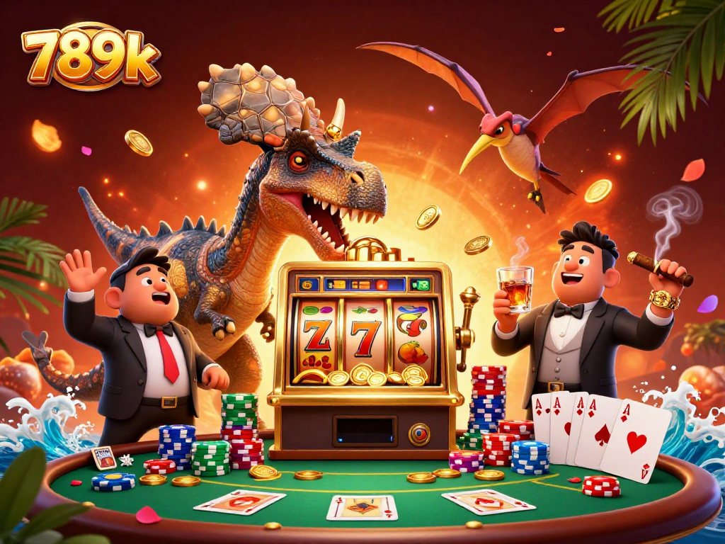 Catch the excitement of 789k as a pachycephalosaurus heads for a jackpot!