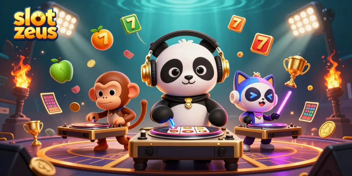 Menangkan jackpot dengan slot zeus sambil menikmati hiburan karakter lucu dalam ilustrasi menarik ini.