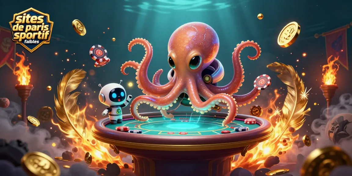 Gagnez sur des sites de paris sportifs fiables avec l'octopus alien et ses jetons dynamiques.