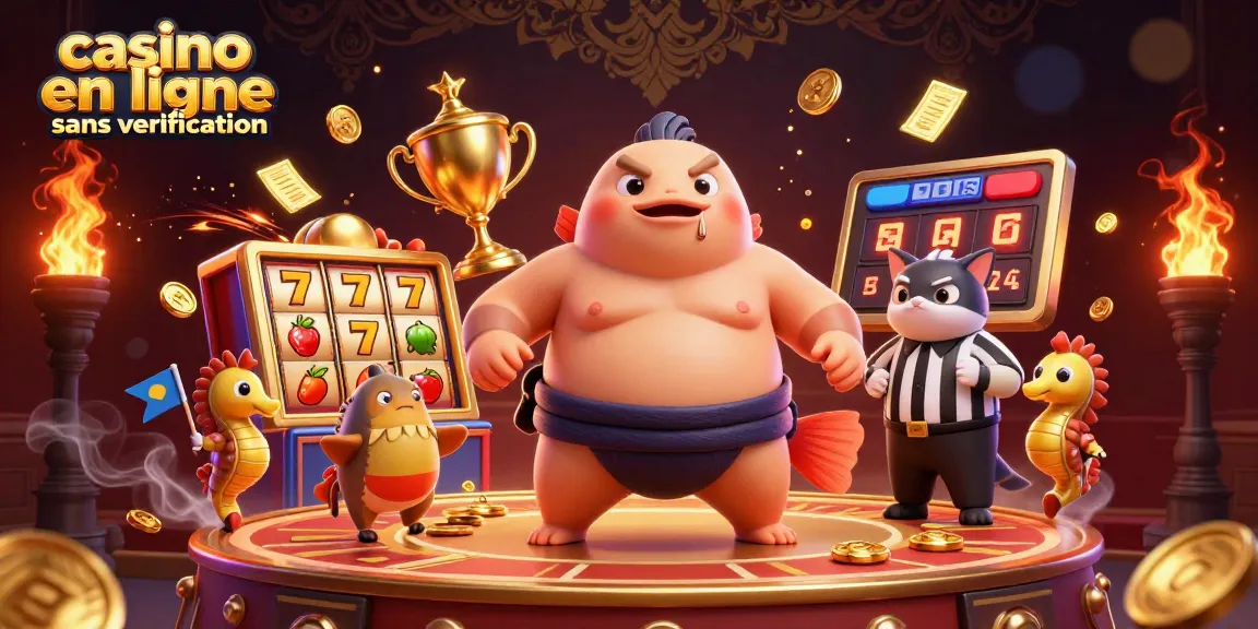 Jouez au casino en ligne sans vérification avec des jeux de machine à sous captivants et une ambiance dynamique.