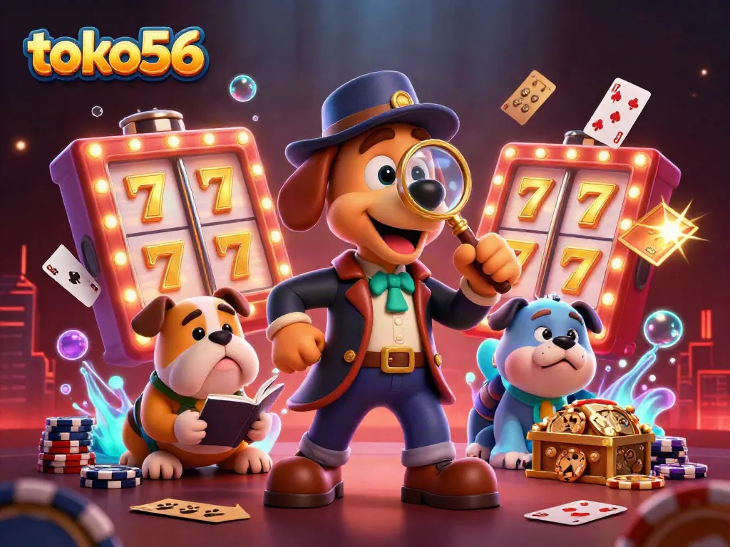 Gulung slot cerah dan hapus jalur bonus di toko56 dengan karakter detektif dari dunia perjudian