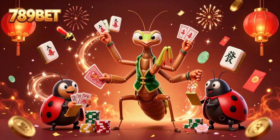 Immerse in exhilarating gaming at 789BET with a colorful 3D casino illustration featuring themed characters.